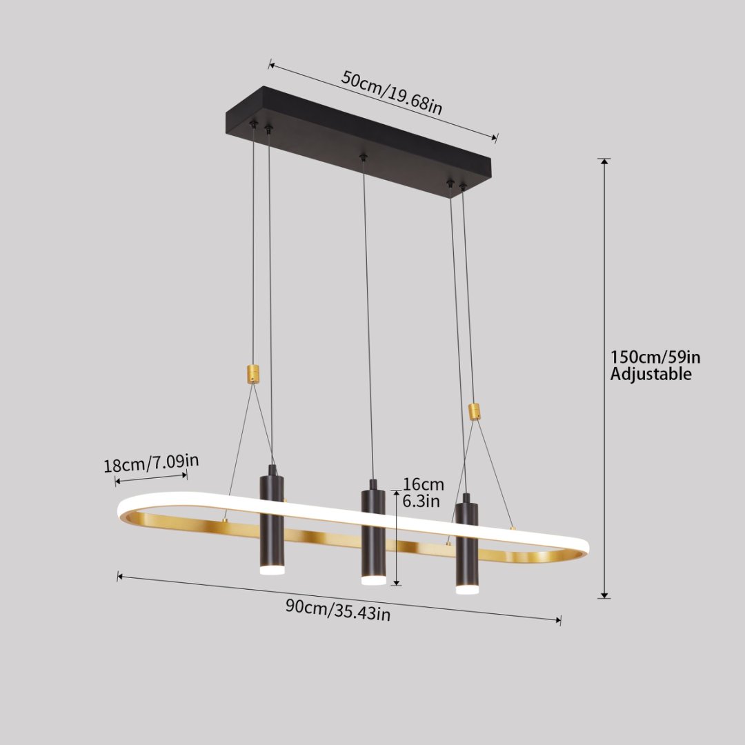 Modern LED Pendant Light – Custom Design for USA Customers